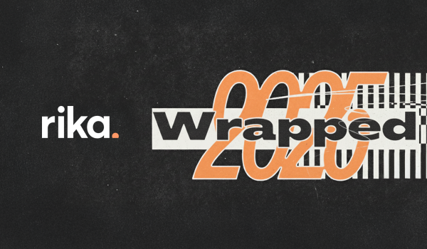 Rika 2025 Wrapped header graphic